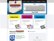 Tablet Screenshot of goodimpressionprinting.com